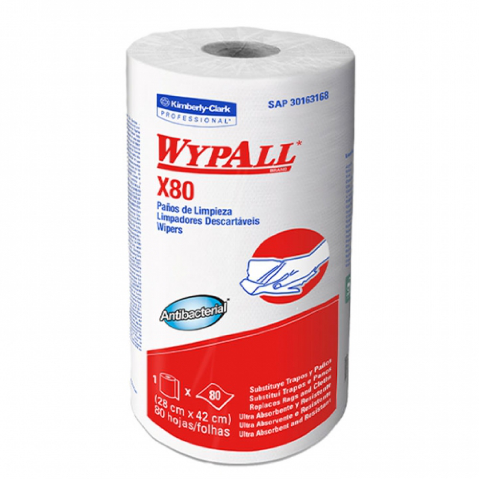 Abrasivos Industriales Wypall X80